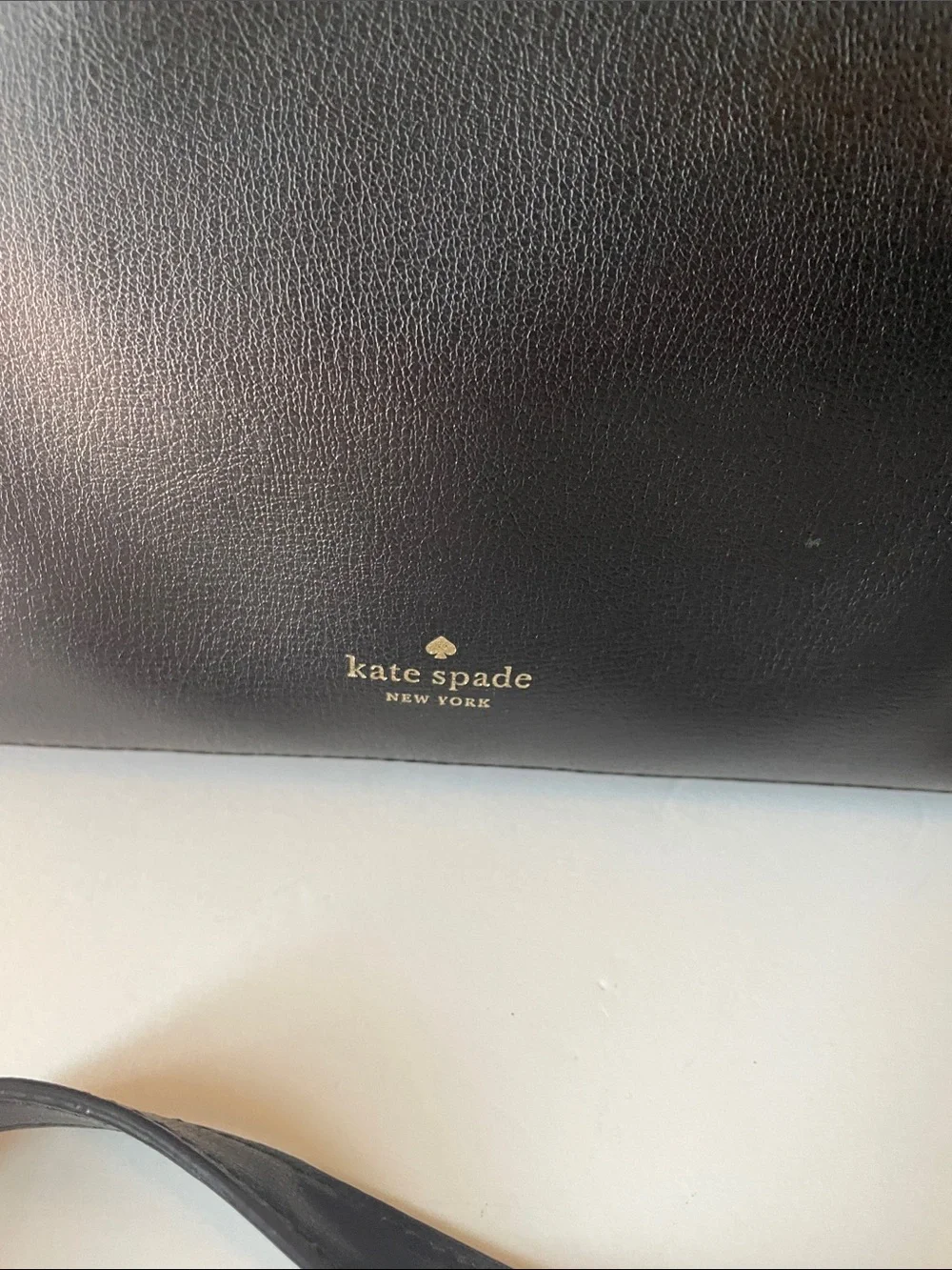 Kate Spade Black  Laptop Bag Tote with Crossbody Strap